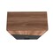 Manhattan Comfort Beekman 67.32 Tall Cabinet with 6 Shelves in Brown and Black 401AMC240 - alternate 5